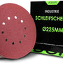 Rodopi® 100x Korrel Schuurpapier 225 -10 gats Excentrisch Schuurmachine