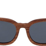 5one® Rome Kosso hout zonnebril met lens - zonnebril voor dames