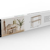 Fixwood Schoenenrek 2 Lagen – Beige - Compact Houten Schoenenkast – Ruimtebesparend Schoenenrek voor 6+ Paar – Duurzaam & Modern Design – 51 x 23 x 39 cm