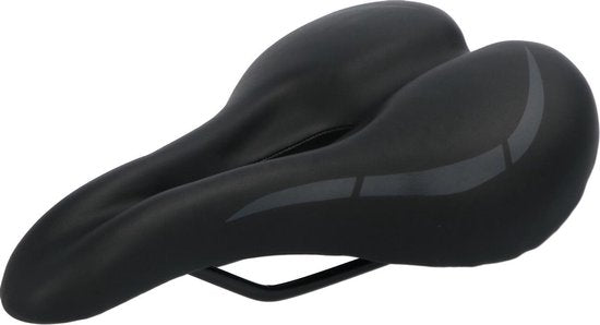4bikez® Comfortabel Dames en Heren Fietszadel met Siliconen Vulling - Sportief