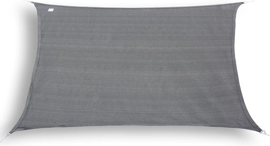 HanSe® Schaduwdoek Rechthoek Waterdoorlatend 3x5 m Zonnedoek
