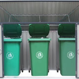 Westmann Containerombouw - Afvalbak kliko ombouw voor 3 containers