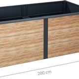 Westmann Plantenbak WMHPS772010-WG - Bloembak - 200x100x77 cm
