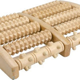 Houten Voetroller - 27 x 17 x 5 cm - Voetmassage Roller Apparaat - Voet Massage Roller