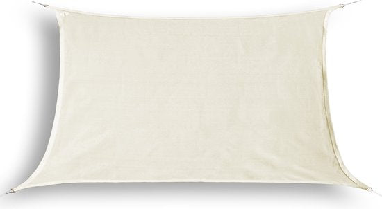 HanSe® Schaduwdoek Rechthoek Waterdoorlatend 2x3,5 m Zonnedoek