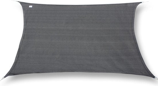 HanSe® Schaduwdoek Rechthoek Waterdicht 3x6 m - zonnedoek