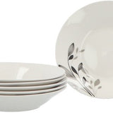 4goodz Porseleinen Servies 6 persoons 18-delig - Lelie
