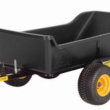 Polar PO8262 Dubbelas Aanhanger - Heavy Duty Aanhanger - Tuinkar