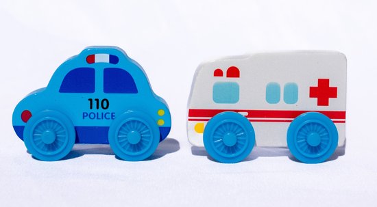 DMG Supply Houten Treinset - Treinbaan met Rails - 33-delig - Trein en Auto Accessoires - Verkeersborden - Vanaf 3 Jaar