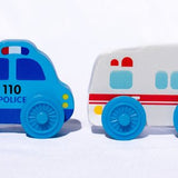 DMG Supply Houten Treinset - Treinbaan met Rails - 33-delig - Trein en Auto Accessoires - Verkeersborden - Vanaf 3 Jaar