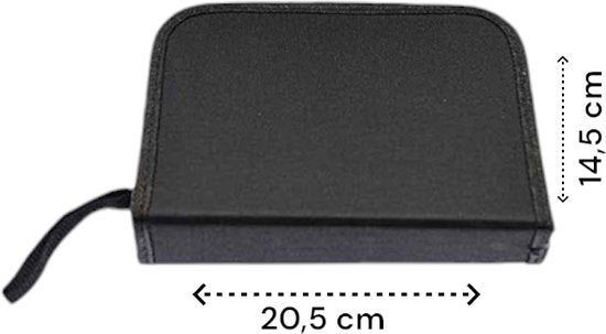 Banden Reparatieset - Complete Set - Proppenset - Inclusief Handige Opbergtas - Reparatieset voor Motor, Brommer of Auto - Bandenreparatieset Auto - Autobanden Reparatie