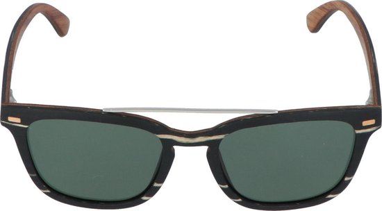 5one® Sardinia - Houten Zonnebril - lens
