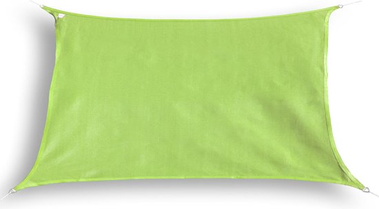 HanSe® Schaduwdoek Rechthoek Waterdoorlatend 3x4 m Zonnedoek