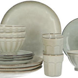 Servies 16 delig 4-persoons - Reactive Glaze