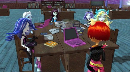 Monster High, New Ghoul In School  Xbox 360