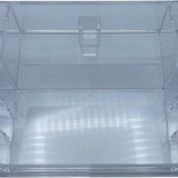 Make-up spiegel met LED en opbergbakjes 28x16x38cm