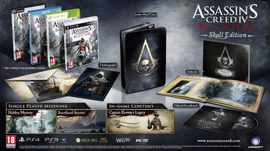 Ubisoft Assassins Creed 4 Black Flag - Skull Edition (PS3)