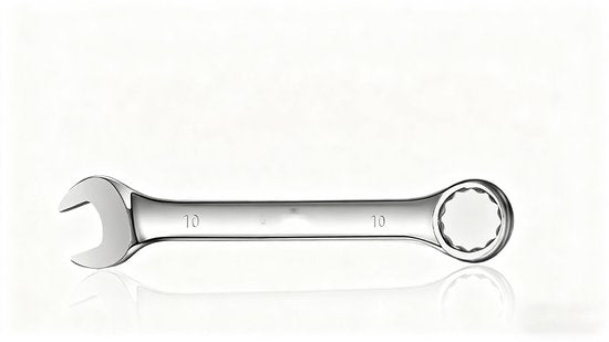 Professionele Steeksleutel & Ringsleutel Set – Chroom-Vanadium Staal – Dubbelzijdige Sleutels – Slijtvast & Precisie Gereedschap