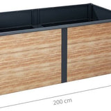 Westmann - WMHPS772010-WG - Plantenbak - Bloembak - Tuin Hochbeed - 77 x 100 x 200 cm
