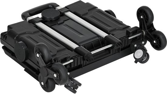 Winkelwagen Vouwkrat Trapklimmer Opvouwbaar max. 65 Kg Belastbaar