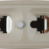 Dweilsysteem met 151 cm lange steel met 2 reservoirs - Grijs