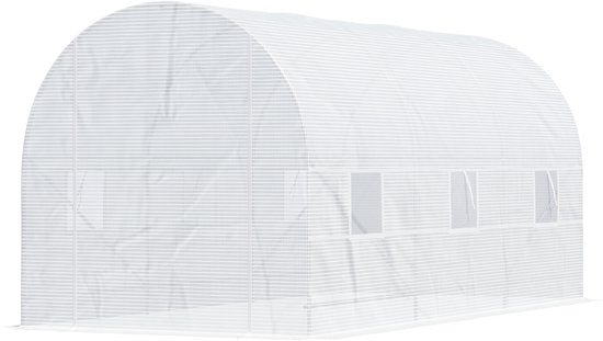 4goodz Tunnelkas - Foliekas Kweekkas 450x200x200 cm - Wit