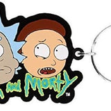 Rick and Morty Sleutelhanger - Rubber - 1 verpakking