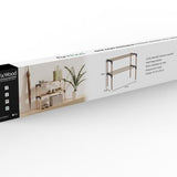 Fixwood Schoenenrek 2 Lagen – Zwart - Compact Houten Schoenenkast – Ruimtebesparend Schoenenrek voor 6+ Paar – Duurzaam & Modern Design – 51 x 23 x 39 cm