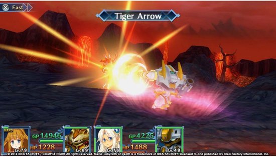 SEGA MeiQ: Labyrinth of Death Standaard Engels PlayStation Vita