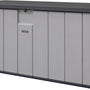 Lifetime® Kunststof Kussenbox 570 ltr - Tuinkist 72x151x69cm - Grijs
