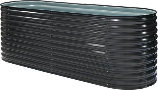 Metalen Plantenbak Westmann ISPB170H-A - Bloembak - Tuin Hochbeed - 240x80x82 cm