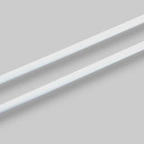 Kledingstang Verstelbaar 60 cm tot 110 cm - 2 Stuks - Wit - Kledingroede Verstelbaar- Douchestang - Garderobestang - Kledingroede Muur - Kledingstangen voor aan de Muur - Kledingstangen