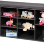 Kesper Schoenenbank kussen 10 vaks 103,5x29,5x48cm - Grijs