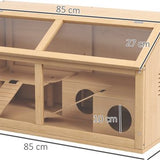 4goodz Hamsterkooi van Hout met Hangbrug