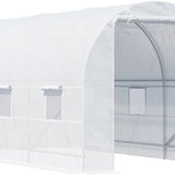 4goodz Tunnelkas - Foliekas Kweekkas 450x200x200 cm - Wit