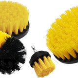 Borstelset voor Boormachine - 4 Delig - 50mm - 89mm - 100mm - 120mm - Schrobborstel Opzetstuk - Boorborstels - Reinigingsborstels voor Buiten en Binnen