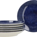 6 persoons 12-delig servies Casa Azul Blauw Geglazuurd Keramiek