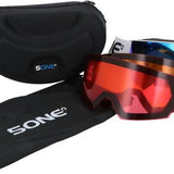 5one® Skibril Alpine 6 Skibril met Lenzen