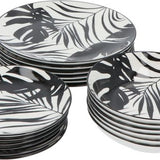 4goodz porseleinen servies 6 persoons 18 delig - Palm
