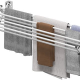4goodz Wanddroogrek Ruimtebesparend Droogrek van Aluminium