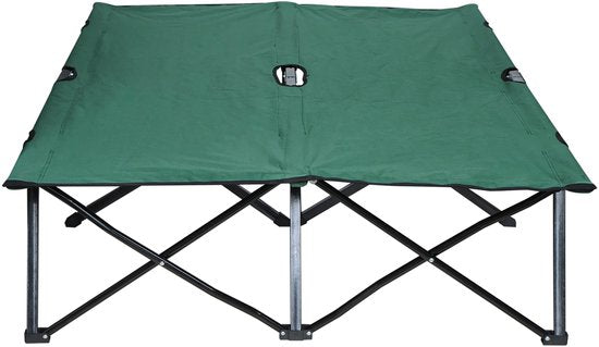 Opvouwbaar Campingbed extra Breed, Veldbed 125x193cm