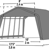ShelterLogic® Weidetent SL71534 - 610x380x260 cm