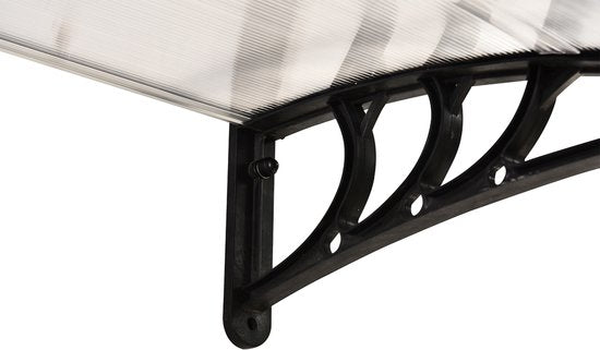 4goodz Deurluifel 120x75cm van transparant polycarbonaat