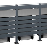 Westmann Containerombouw voor 3 containers - WMJGBF03-4S-120-3 - Kliko ombouw