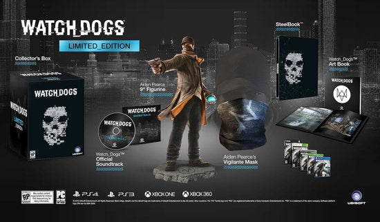 Ubisoft Watch Dogs - Dedsec Edition, Xbox 360, Multiplayer modus, M (Volwassen), Fysieke media