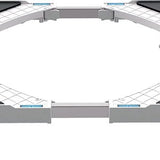 Wasmachine verhoger - Verstelbaar - Universeel - Transportroller - Wasmachine Ombouw - Wasmachinehouder - Wasmachine verhoger