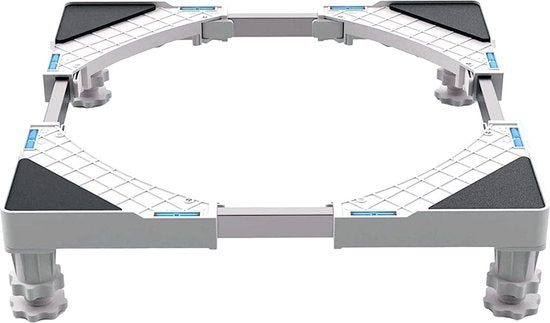 Wasmachine verhoger - Verstelbaar - Universeel - Transportroller - Wasmachine Ombouw - Wasmachinehouder - Wasmachine verhoger