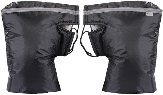 Stuurmoffen voor Fiets & Scooter – Waterdichte Handmoffen – Winter Stuurhandschoenen – Warme Handbeschermers – Geschikt voor Fiets, Scooter, Motor en Fatbike
