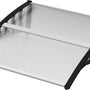 4goodz Deurluifel Afdak 90x150x25 cm met UV-, Regen- en Zonbescherming