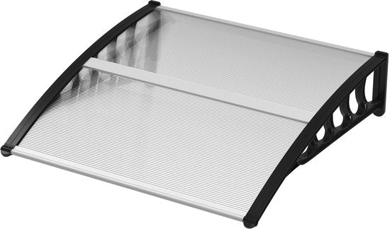 4goodz Deurluifel Afdak 96x103x27 cm met UV-, Regen- en Zonbescherming